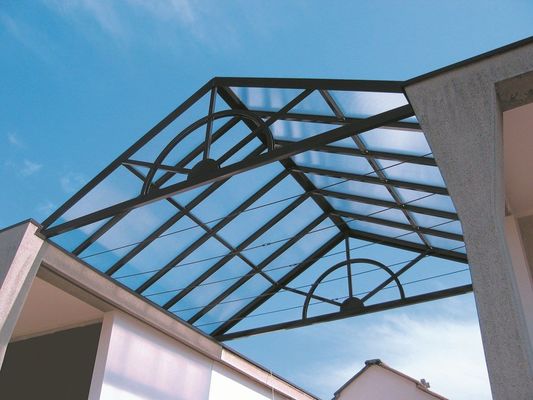 मकरोलन / लेक्सन ट्विन वॉल खोखले शीट, फ्लेक्सिबल पॉली कार्बोनेट शीट