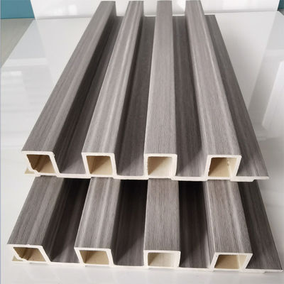 23MM Waterproof Fluted Pvc Indoor Wpc Wall Panel Covering Fibre Bamboo Decorative Rejilla De Pvc