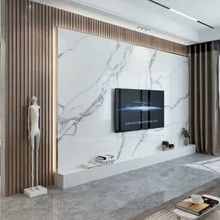 पीवीसी यूवी बोर्ड वाटरप्रूफ संगमरमर दीवार पैनल उच्च चमकदार सजावटी पैनल