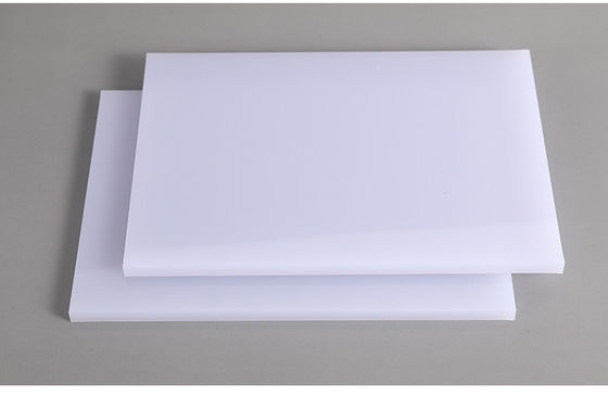 उच्च प्रभाव वाले पॉलीस्टिरिन शीट पीएस प्लास्टिक पैनल ओपल सफेद रंग