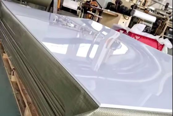 सफेद पॉलीस्टिरिन शीट पोर्सिलेन सफेद पीएस पैनल यूवी प्रिंटिंग पीएस प्लास्टिक शीट