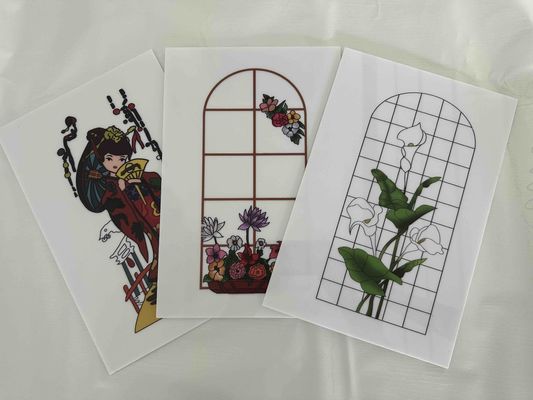 यूवी प्रिंटिंग पॉलीस्टिरीन शीट्स 3 डी प्रिंटिंग सजावटी पीएस शीट्स सफेद रंग विज्ञापन पैनल