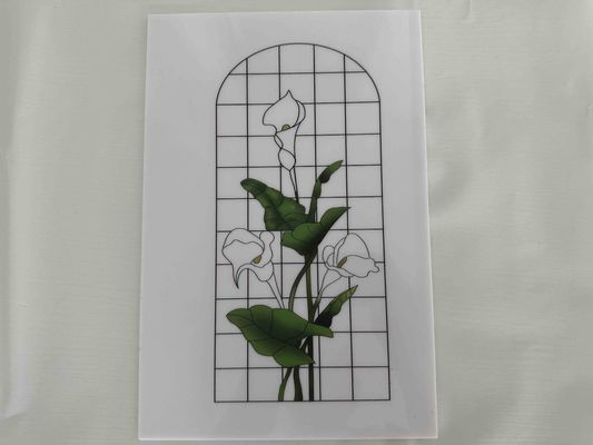 यूवी प्रिंटिंग पॉलीस्टिरीन शीट्स 3 डी प्रिंटिंग सजावटी पीएस शीट्स सफेद रंग विज्ञापन पैनल