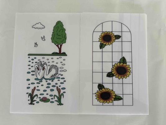 रंगीन पॉलीस्टिरिन प्लास्टिक शीट सजावटी दरवाजा विभाजन पैनल प्लास्टिक दरवाजा पैनल सजावटी मुद्रण पीएस शीट