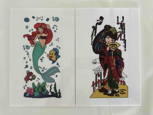 रंगीन पॉलीस्टिरिन प्लास्टिक शीट सजावटी दरवाजा विभाजन पैनल प्लास्टिक दरवाजा पैनल सजावटी मुद्रण पीएस शीट