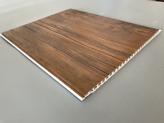 10 इंच लकड़ी के टुकड़े टुकड़े छत पैनल मोटाई 7.5mm छत के लिए