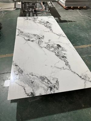 PVC marble sheet SPC stone plastic wall panel eco-friendly UV coating marble sheets interior wall decorative material