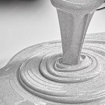 Two Components Self Leveling Paint Epoxy Marble Stone Floor Environmentally Friendly Epoxy Resin Floor Coating Home Use Color Sand Floor