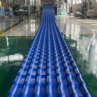 Spanish UPVC Roofing Tiles PVC Roof Sheets Colorful Plastic Roof Material For Factory High Strength UPVC Roofing Tiles