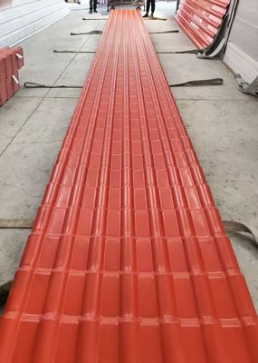 Spanish UPVC Roofing Tiles PVC Roof Sheets Colorful Plastic Roof Material For Factory High Strength UPVC Roofing Tiles