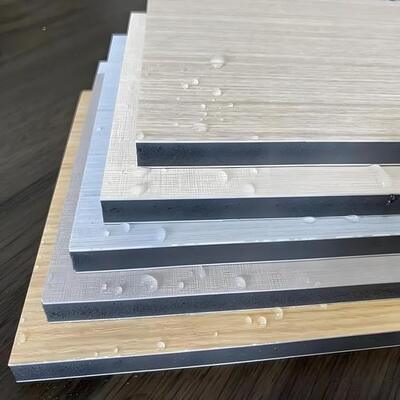 8mm 4ft*8ft Wooden Big Pvc Wall Panel For Indoor Wall Decorative Carbon Crystal Sheet